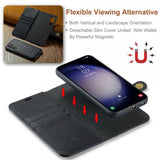 Dg.Ming Samsung Galaxy S26 Plus Etui Avtagbart Deksel Svart