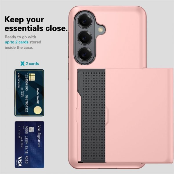 Samsung Galaxy S26 Plus Deksel Card Slide Svart