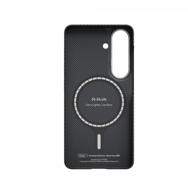 Pitaka Samsung Galaxy S26 Plus Deksel Edge Black/Grey Twill