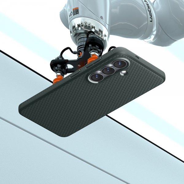 Spigen Samsung Galaxy S26 Plus Deksel Liquid Air MagFit Abyss Green