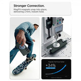 Spigen Samsung Galaxy S26 Plus Deksel Liquid Air MagFit Abyss Green