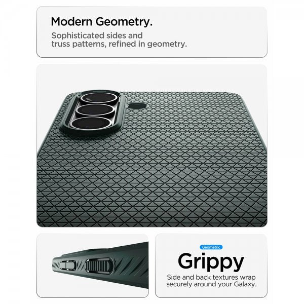 Spigen Samsung Galaxy S26 Plus Deksel Liquid Air MagFit Abyss Green