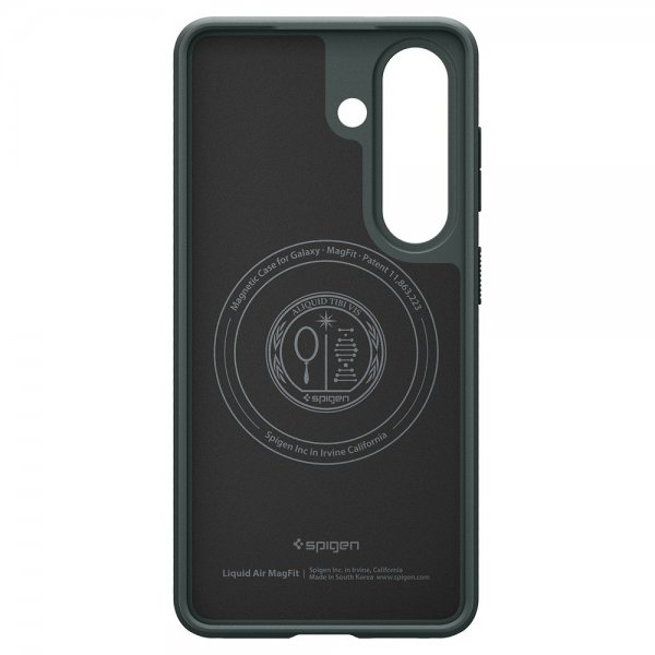 Spigen Samsung Galaxy S26 Plus Deksel Liquid Air MagFit Abyss Green