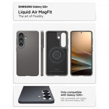 Spigen Samsung Galaxy S26 Plus Deksel Liquid Air MagFit Marble Gray