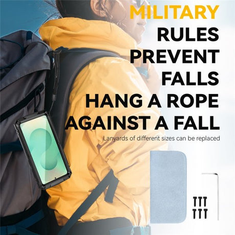 R-JUST Samsung Galaxy S26 Plus Deksel Metall Støtsikker Svart