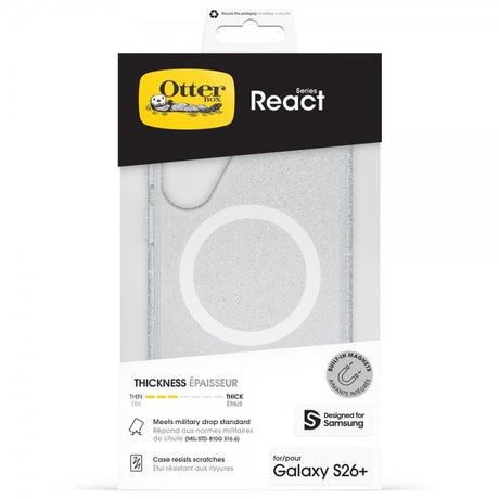 Otterbox Samsung Galaxy S26 Plus Deksel React MagSafe Stardust