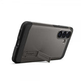 Spigen Samsung Galaxy S26 Plus Deksel Tough Armor MagFit Gunmetal