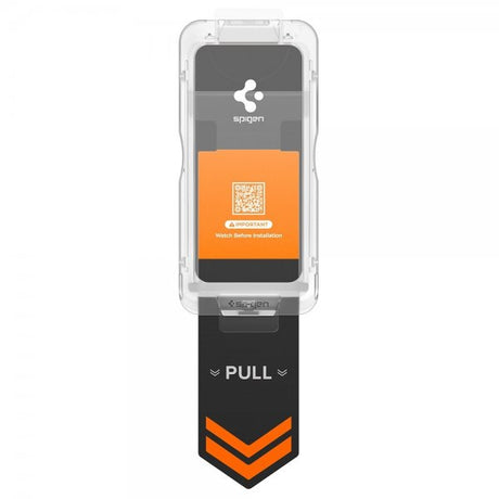 Spigen Samsung Galaxy S26 Plus Skjermbeskytter GLAS.tR EZ Fit Pro Privacy 2-pakning