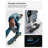 Spigen Samsung Galaxy S26 Deksel Liquid Air MagFit Marble Gray