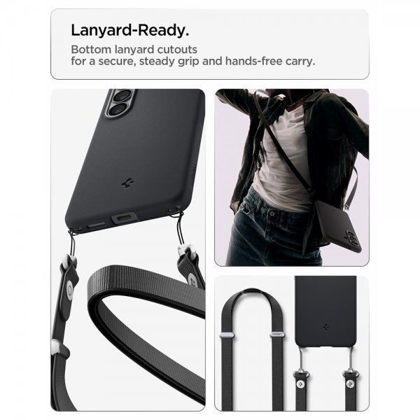 Spigen Samsung Galaxy S26 Deksel Nano Pop MagFit Black Sesame