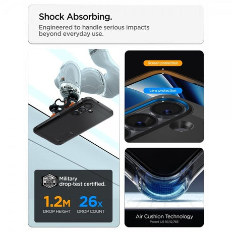 Spigen Samsung Galaxy S26 Deksel Tough Armor MagFit Svart