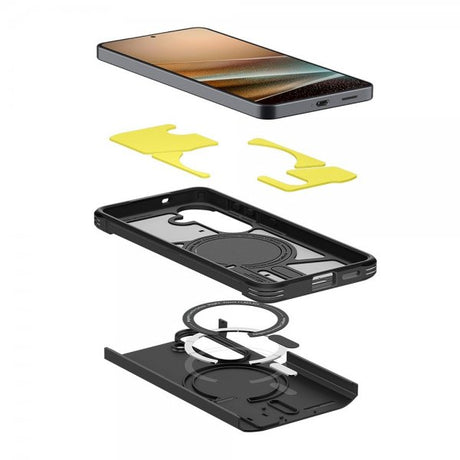 Spigen Samsung Galaxy S26 Deksel Tough Armor MagFit Svart