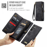 CaseMe Samsung Galaxy S26 Ultra Etui 008 Series Avtakbart Deksel Svart