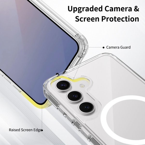 Nordic Covers Samsung Galaxy S26 Deksel Feather Series MagSafe Transparent