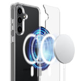 Nordic Covers Samsung Galaxy S26 Plus Deksel Feather Series MagSafe Transparent