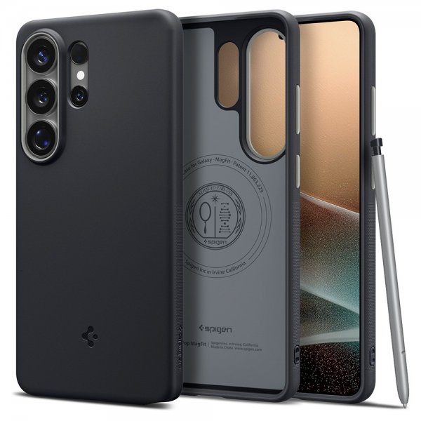 Spigen Samsung Galaxy S26 Ultra Deksel Nano Pop MagFit Black Sesame