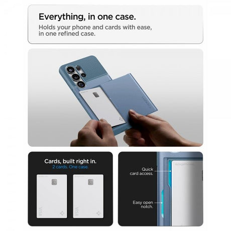 Spigen Samsung Galaxy S26 Ultra Deksel Slim Armor CS Light Blue