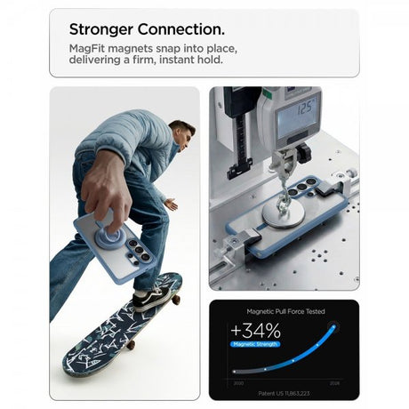 Spigen Samsung Galaxy S26 Ultra Deksel Ultra Hybrid MagFit Light Blue