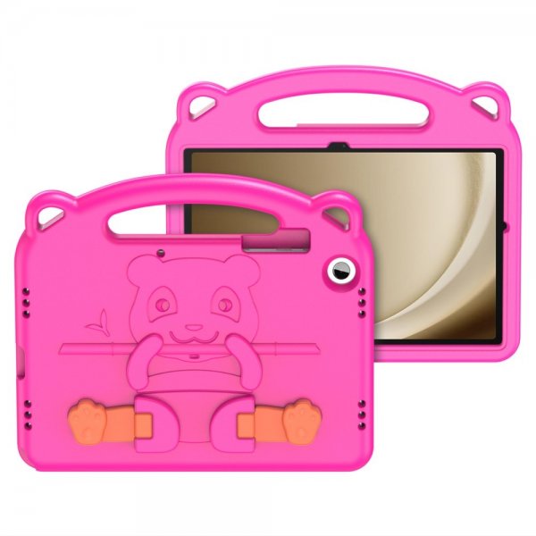 Dux Ducis Samsung Galaxy Tab A9 Plus Deksel Panda Magenta