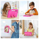 Dux Ducis Samsung Galaxy Tab A9 Plus Deksel Panda Magenta
