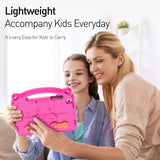 Dux Ducis Samsung Galaxy Tab A9 Plus Deksel Panda Magenta