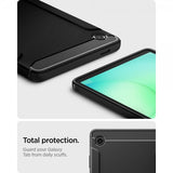 Spigen Samsung Galaxy Tab A9/Galaxy Tab A11 Deksel Rugged Armor Matte Black