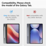 Spigen Samsung Galaxy Tab S10 FE Etui Ultra Hybrid Pro Grå