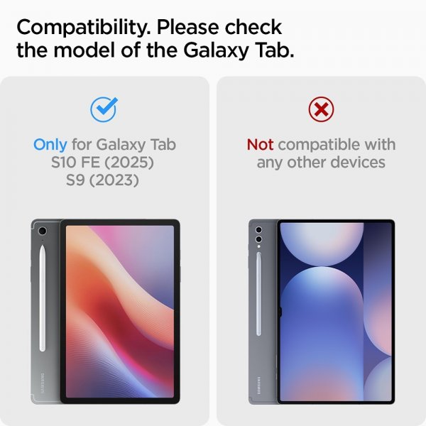 Spigen Samsung Galaxy Tab S10 FE Etui Ultra Hybrid Pro Svart