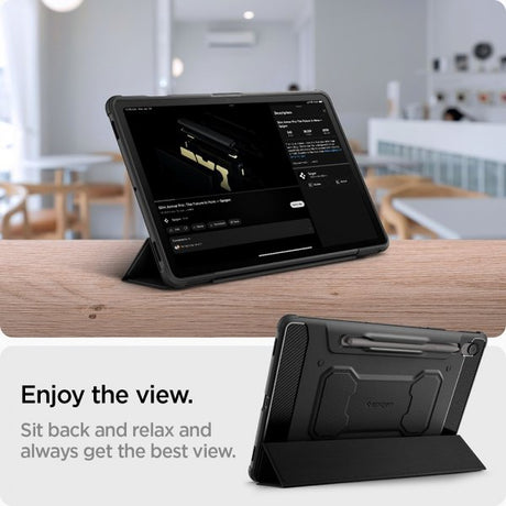 Spigen Samsung Galaxy Tab S10 FE Plus Etui Rugged Armor Pro Matte Black