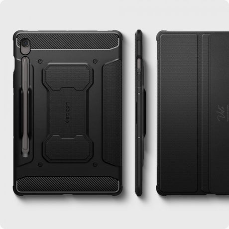 Spigen Samsung Galaxy Tab S10 FE Plus Etui Rugged Armor Pro Matte Black