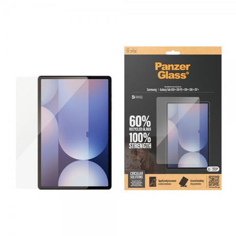 PanzerGlass Samsung Galaxy Tab S7 Plus/S8 Plus/S9 Plus/S9 FE Plus/S10 Plus Skjermbeskytter Ultra-Wide Fit