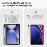 Spigen Samsung Galaxy Tab S8 Ultra/S9 Ultra/S10 Ultra Etui Ultra Hybrid Pro Svart