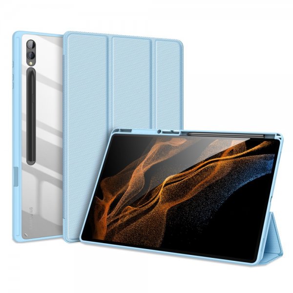 Dux Ducis Samsung Galaxy Tab S9 Ultra Etui TOBY Series Blå