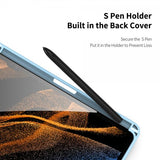 Dux Ducis Samsung Galaxy Tab S9 Ultra Etui TOBY Series Blå
