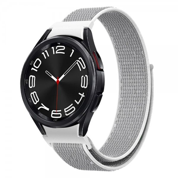 Samsung Galaxy Watch 20mm Armbånd av Nylon Grå