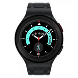 Samsung Galaxy Watch 20mm Armbånd Silikon Svart Spenne Svart