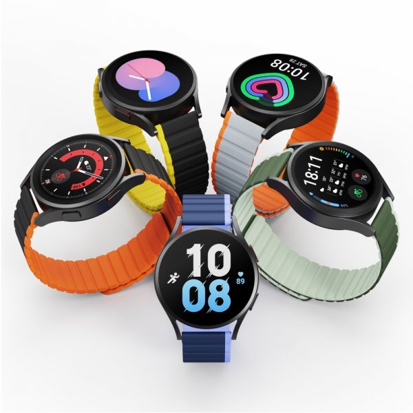 Dux Ducis Samsung Galaxy Watch 20mm Armbånd LD Series Gul
