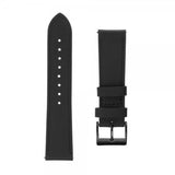 Fixed Samsung Galaxy Watch 20mm Armbånd Leather Strap Svart
