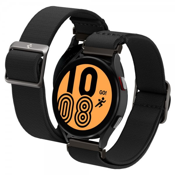 Spigen Samsung Galaxy Watch 20mm Armbånd Lite Fit Svart
