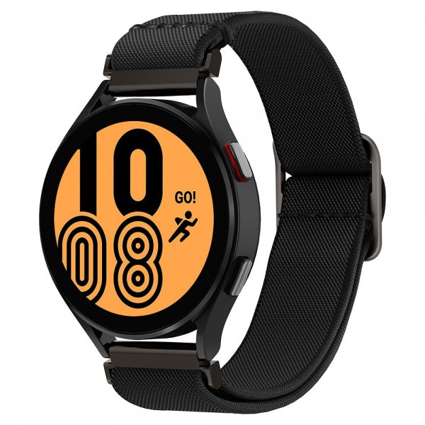 Spigen Samsung Galaxy Watch 20mm Armbånd Lite Fit Svart