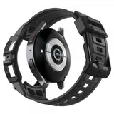 Spigen Samsung Galaxy Watch 6 40mm Deksel Armbånd Rugged Armor Pro Svart