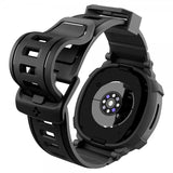 Spigen Samsung Galaxy Watch 8 40mm Armbånd og Deksel Rugged Armor Pro Matte Black