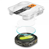 Spigen Samsung Galaxy Watch 8 44mm Skjermbeskytter GLAS.tR EZ Fit 2-pakning