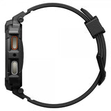 Spigen Samsung Galaxy Watch 8 44mm Armbånd og Deksel Rugged Armor Pro Matte Black