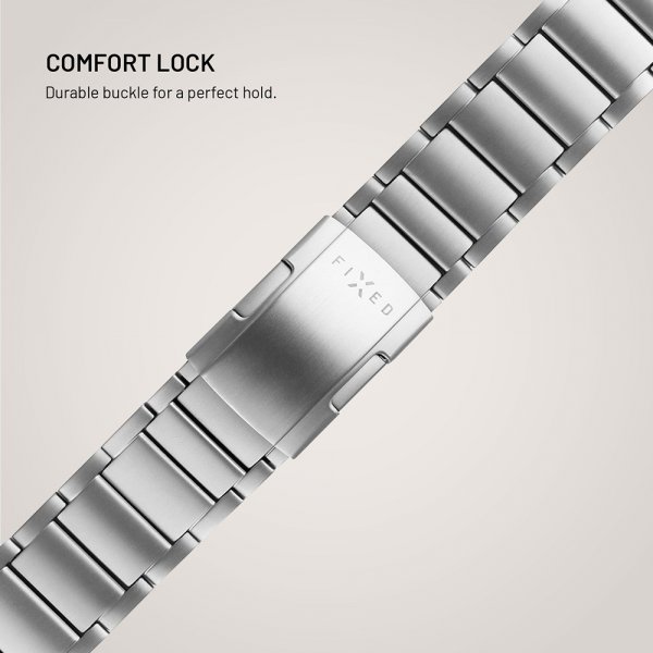 Fixed Samsung Galaxy Watch Ultra Armbånd Titanium Strap Natural