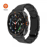 Fixed Samsung Galaxy Watch Ultra Armbånd Titanium Strap Svart