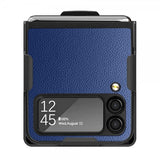 Samsung Galaxy Z Flip 3 Etui med Belteklips Blå