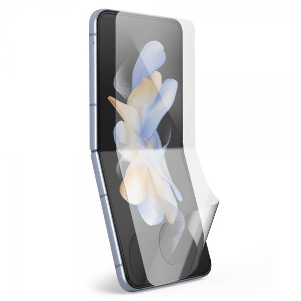 Ringke Samsung Galaxy Z Flip 4 Skjermbeskytter Dual Easy Film 2-pakning
