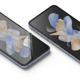 Ringke Samsung Galaxy Z Flip 4 Skjermbeskytter Dual Easy Film 2-pakning
