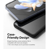 Ringke Samsung Galaxy Z Flip 4 Skjermbeskytter Dual Easy Film 2-pakning